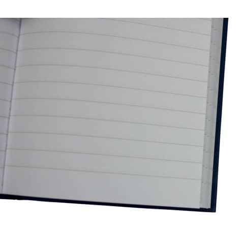 Quaderno Donau A5 - 96 ff 70 g/m² a righe - copertina blu - 330327010